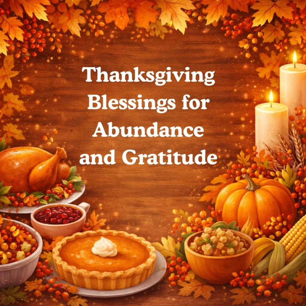 Thanksgiving Blessings for Abundance and Gratitude 🙌