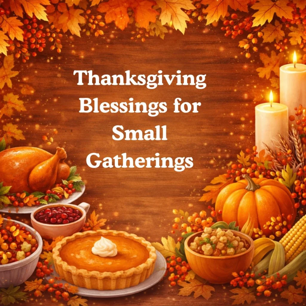 Thanksgiving Blessings for Small Gatherings