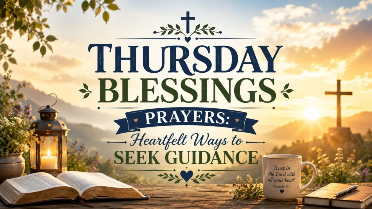 Thursday Blessings Prayers Heartfelt Ways to Seek Guidance