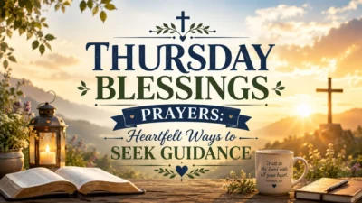Thursday Blessings Prayers Heartfelt Ways to Seek Guidance