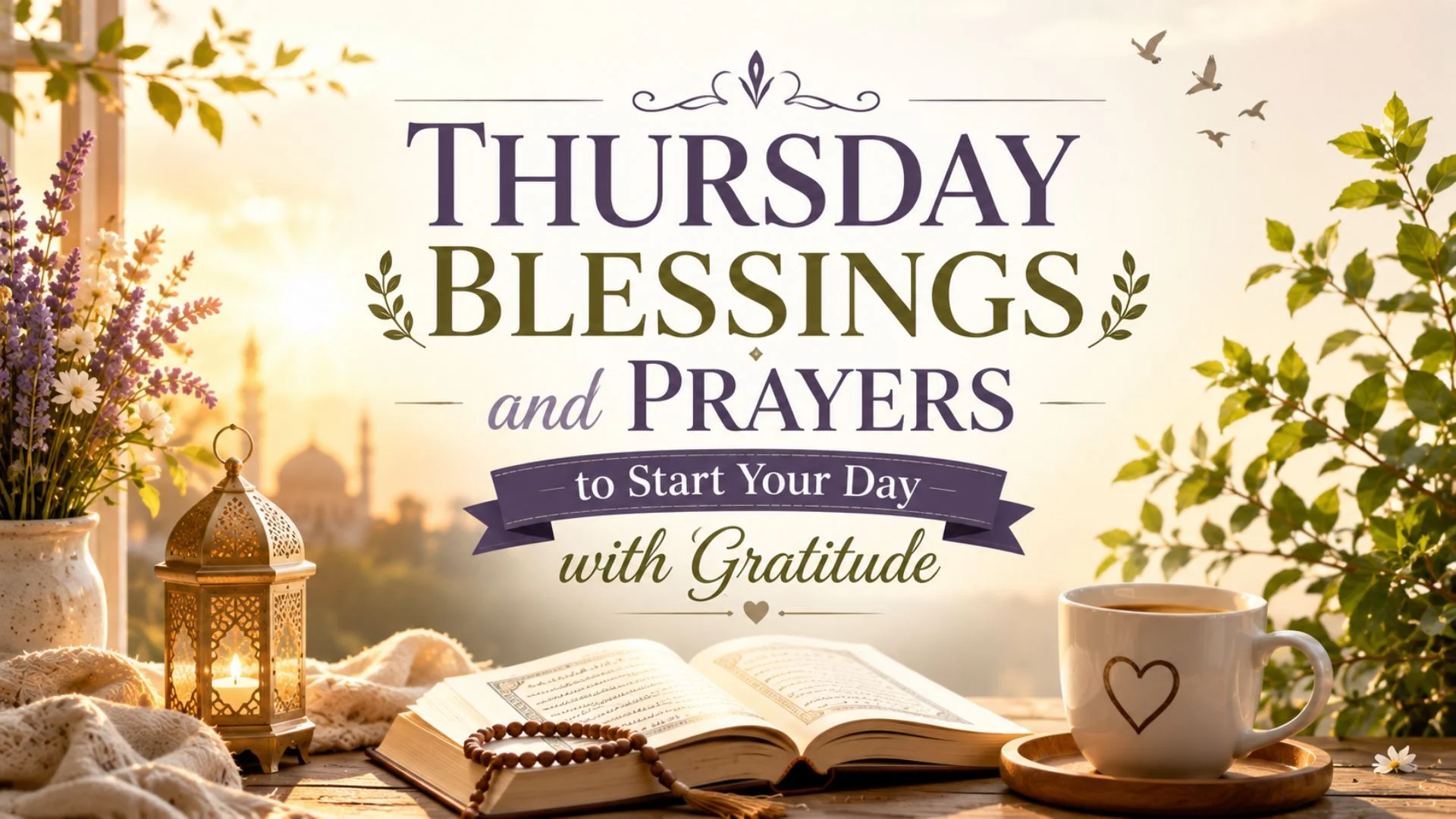 Thursday Blessings and Prayers to Start Your Day with Gratitude