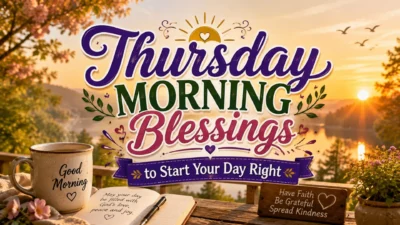 Thursday Morning Blessings to Start Your Day Right