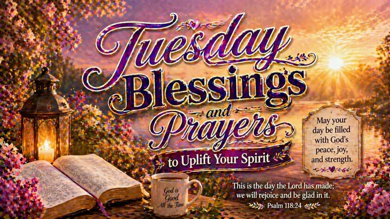 Tuesday Blessings and Prayers to Uplift Your Spirit