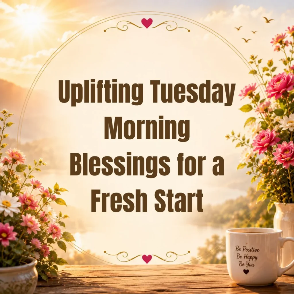 Uplifting Tuesday Morning Blessings for a Fresh Start