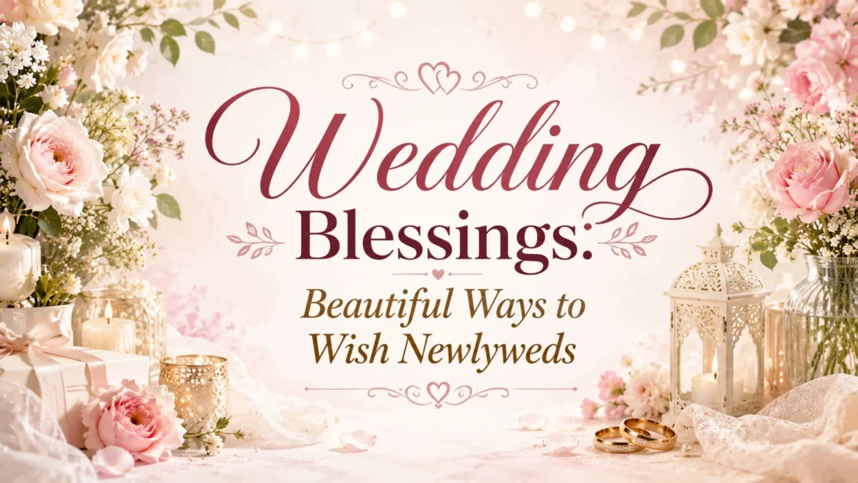 Wedding Blessings Beautiful Ways to Wish Newlyweds
