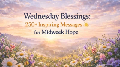 Wednesday Blessings 250+ Inspiring Messages for Midweek Hope