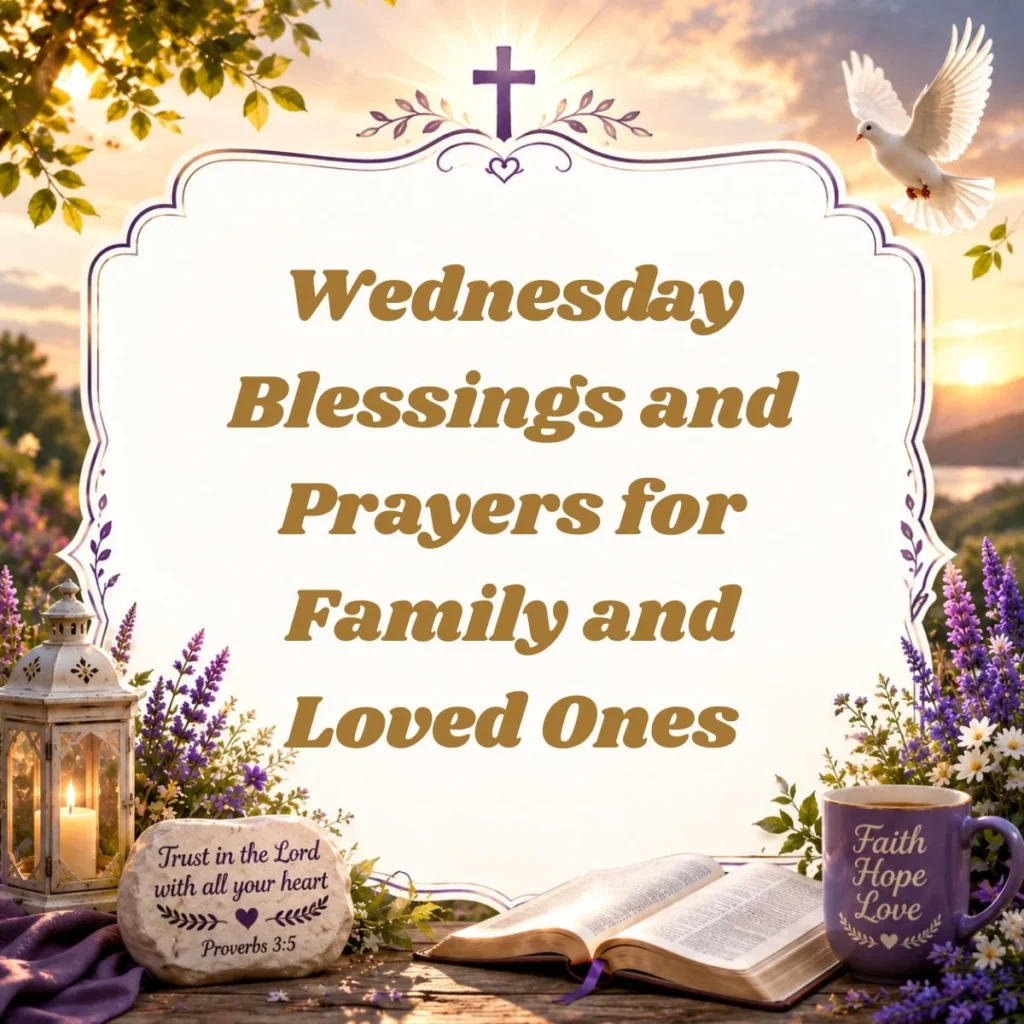 Wednesday Blessings and Prayers for Family and Loved Ones