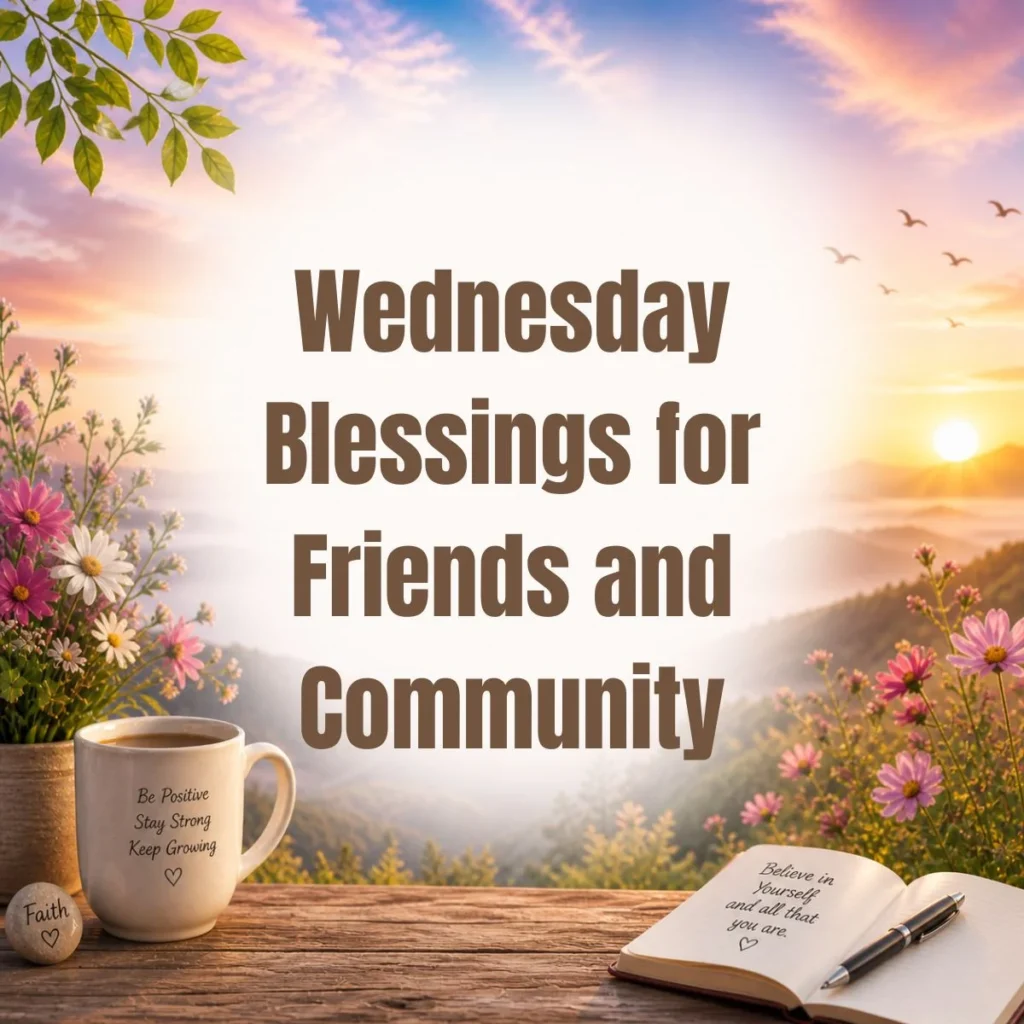 Wednesday Blessings for Friends and Community