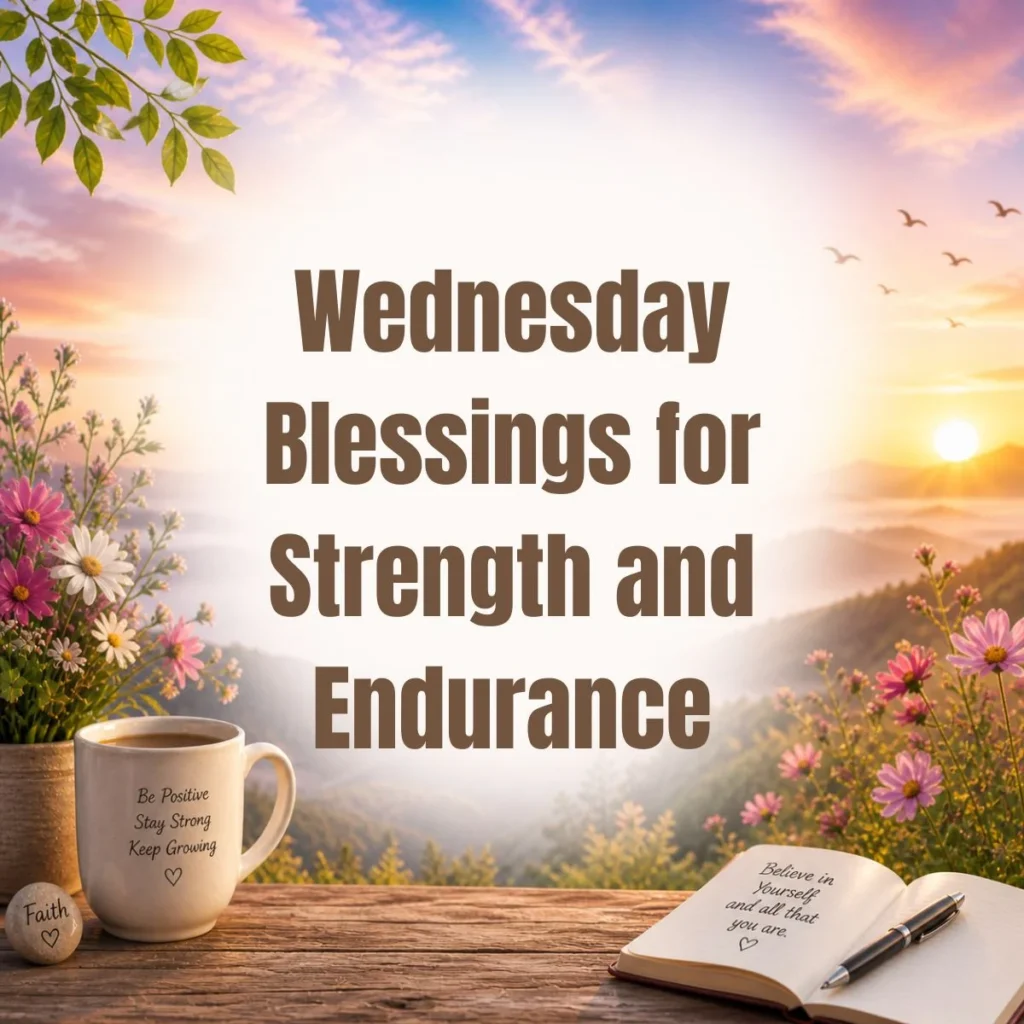 Wednesday Blessings for Strength and Endurance