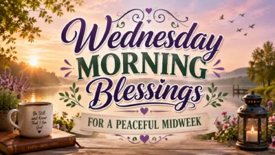 Wednesday Morning Blessings for a Peaceful Midweek