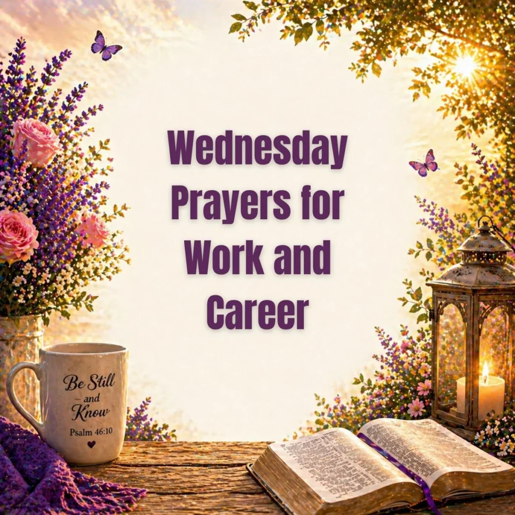 Wednesday Prayers for Work and Career