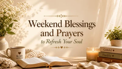 Weekend Blessings and Prayers to Refresh Your Soul