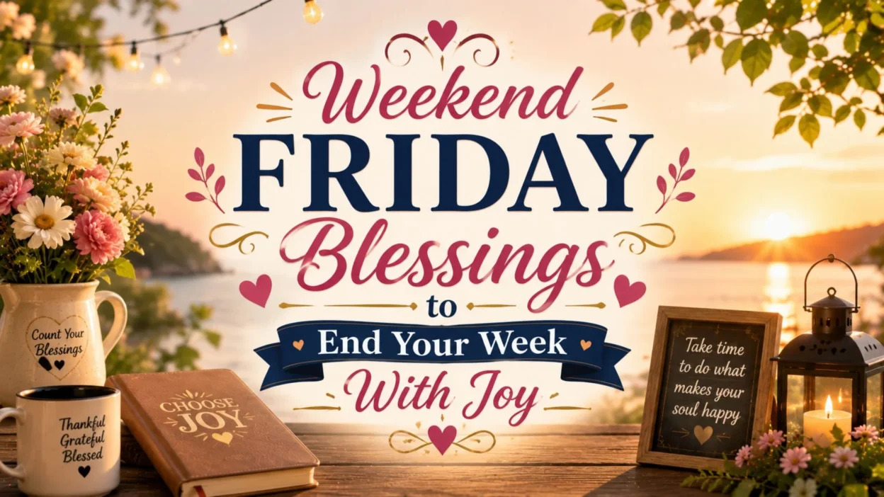 Weekend Friday Blessings to End Your Week With Joy