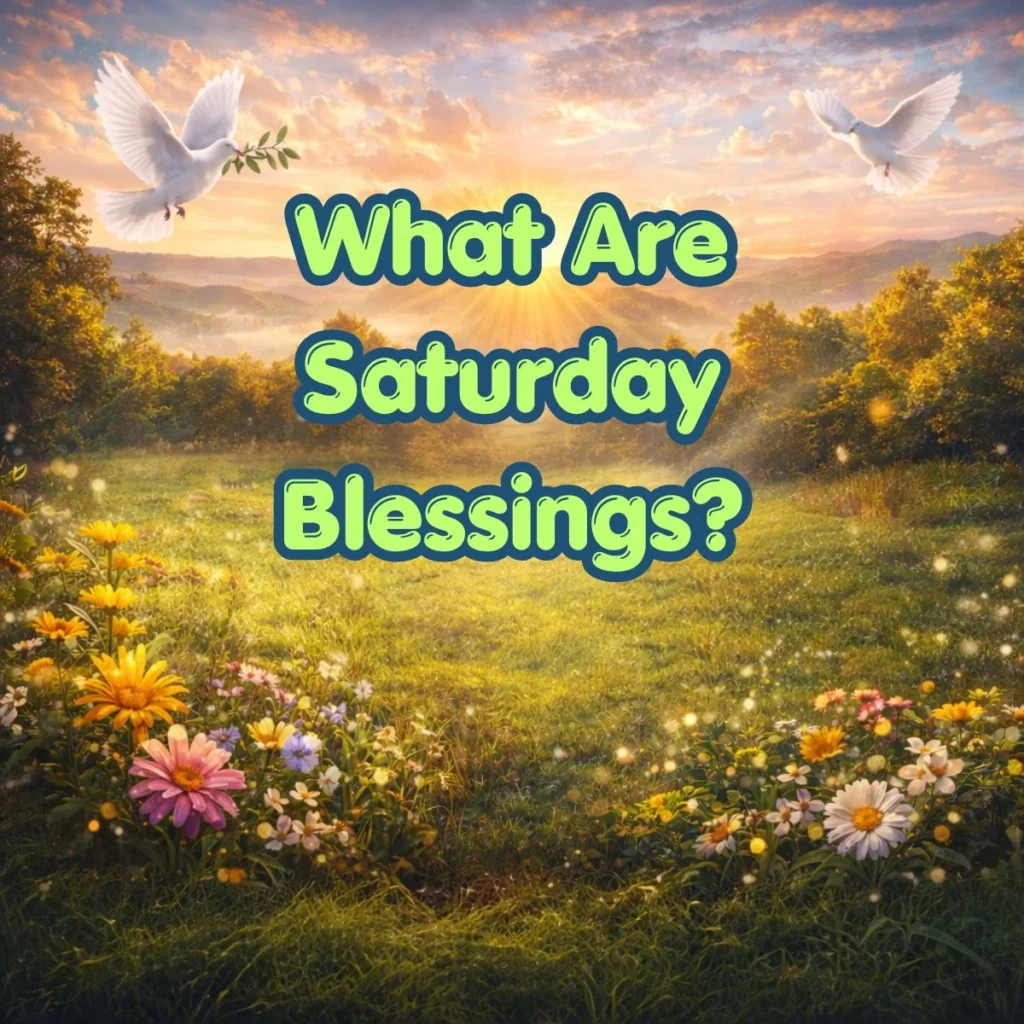 What Are Saturday Blessings
