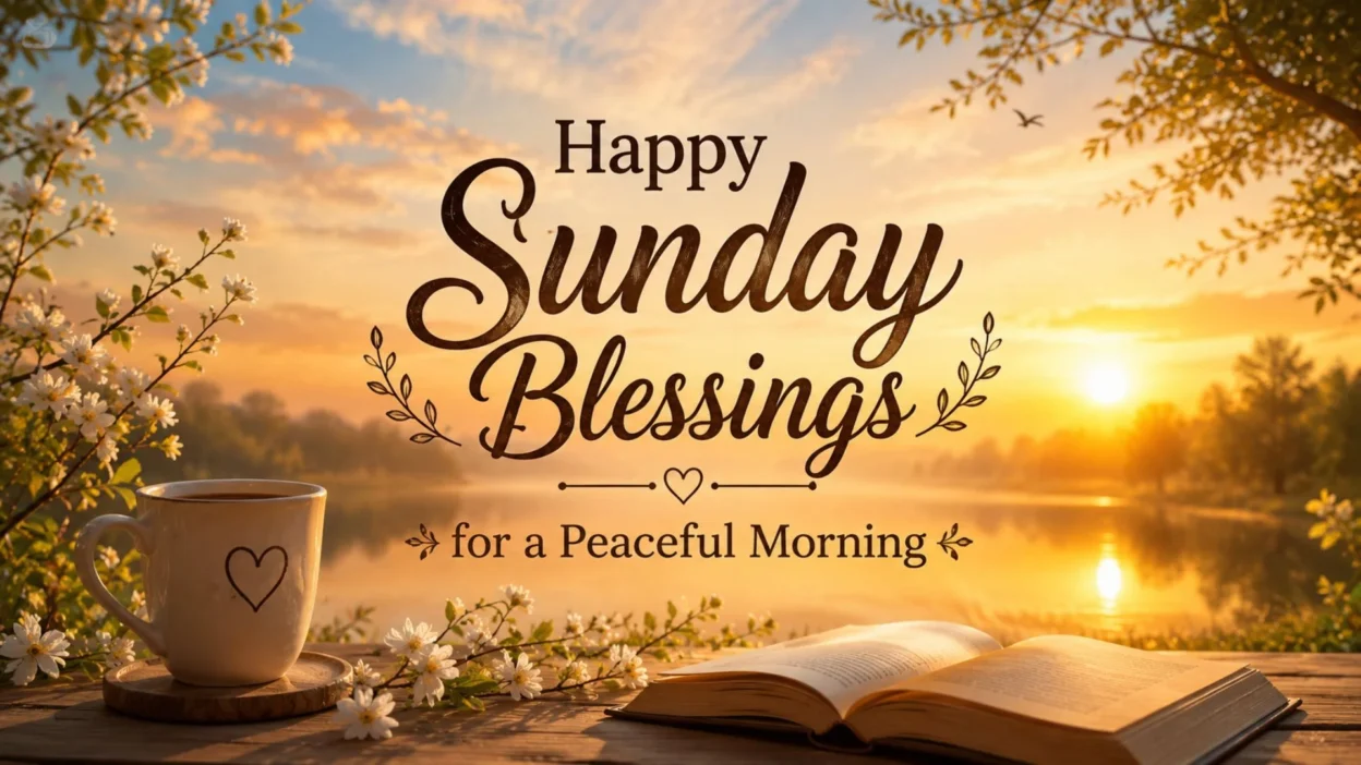 Happy Sunday Blessings for a Peaceful Morning
